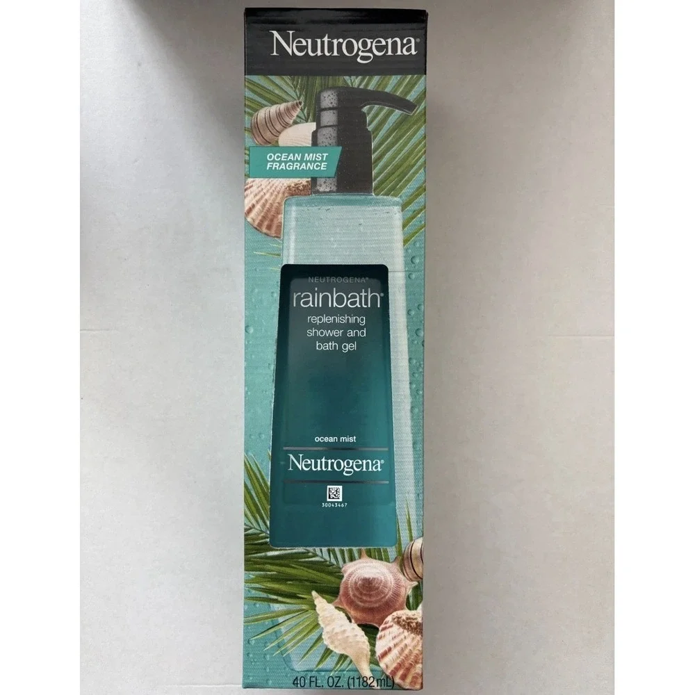Neutrogena Rainbath Ocean Mist Replenishing Shower & Bath Gel 40 fl oz‎ NIB
